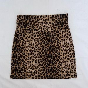 Cheetah Mini Skirt